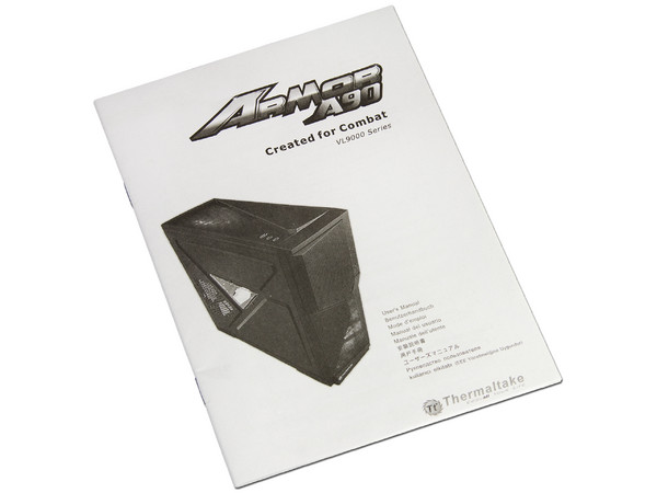 Gabinete Thermaltake Armor A90 con ventilador frontal y superior de Leds Azules. (no incluye fuente de poder) Color Negro