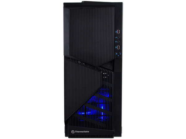 Gabinete Thermaltake Armor A90 con ventilador frontal y superior de Leds Azules. (no incluye fuente de poder) Color Negro