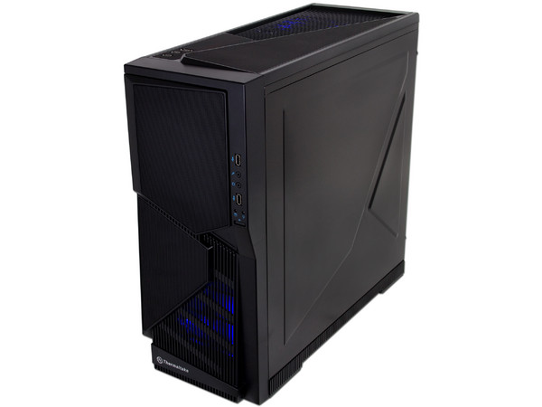 Gabinete Thermaltake Armor A90 con ventilador frontal y superior de Leds Azules. (no incluye fuente de poder) Color Negro