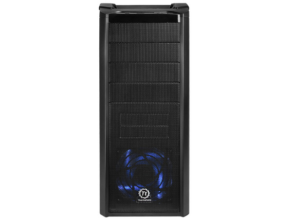 Gabinete Thermaltake V9 BlacX Edition con Dual Dock Station para D.D SATA y ventilador superior de 230mm  (no incluye fuente de poder) Color Negro