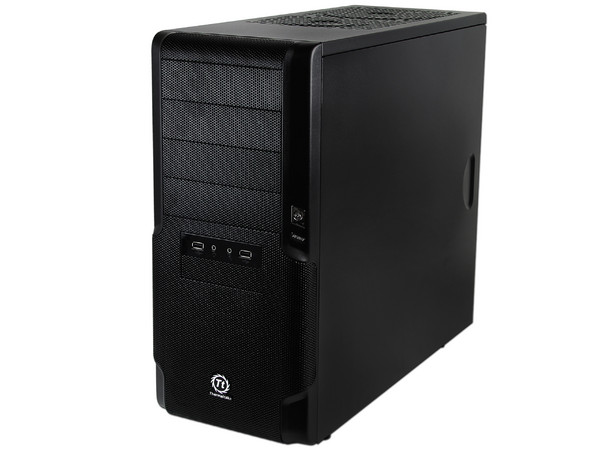 Gabinete Thermaltake Doker Lite con fuente de 450W, ATX, Color Negro