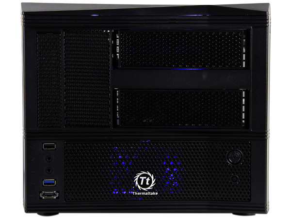 Gabinete Thermaltake Armor A30 con ventilador superior de 230mm Led Azul. (no incluye fuente de poder) Color Negro