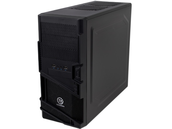 Gabinete Thermaltake Commander MS-I, ATX, Color Negro, (no incluye fuente de poder).