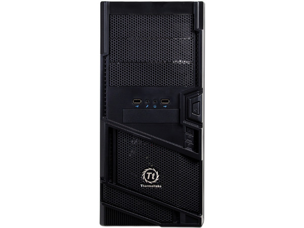 Gabinete Thermaltake Commander MS-I, ATX, Color Negro, (no incluye fuente de poder).