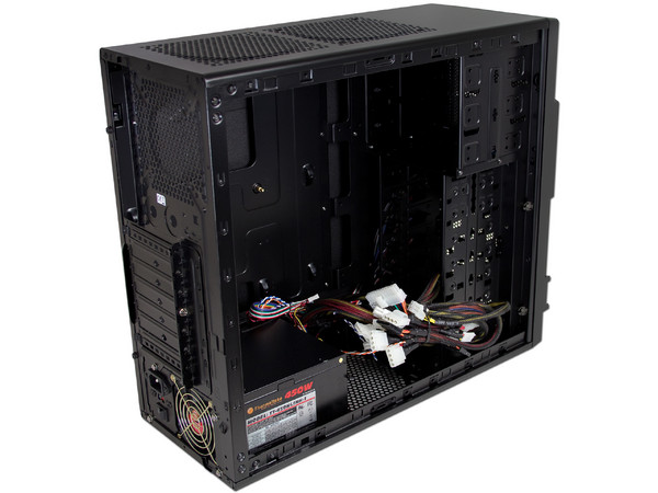 Gabinete Thermaltake Commander MS-I con fuente de 450W, ATX, Color Negro