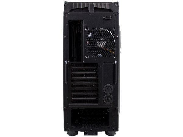 Gabinete Thermaltake Overseer RX-1 con ventilador frontal y superior de 200mm de Leds Azules, con Dual Dock Station para D.D SATA (no incluye fuente de poder) Color Negro