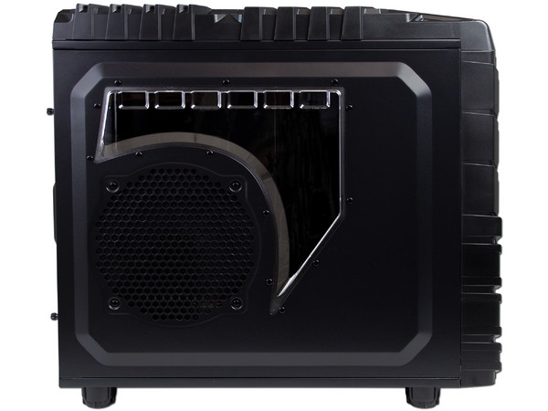 Gabinete Thermaltake Overseer RX-1 con ventilador frontal y superior de 200mm de Leds Azules, con Dual Dock Station para D.D SATA (no incluye fuente de poder) Color Negro