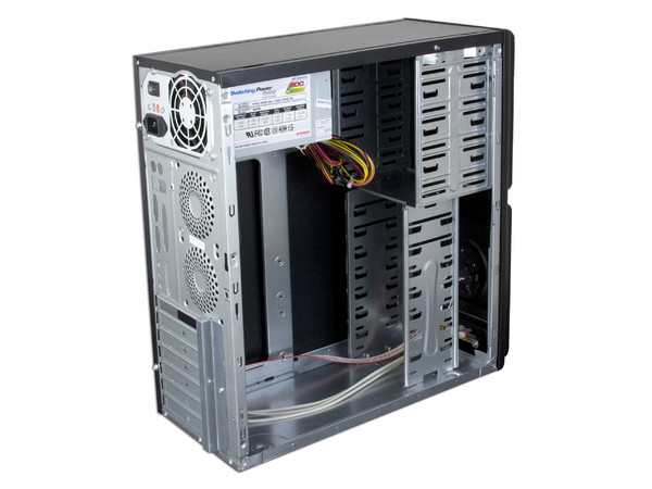 Gabinete True Basix TXG-1880 QUART con fuente de 500W, ATX