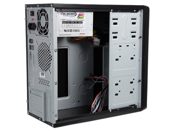 Gabinete TrueBasix Creator Micro-ATX con fuente de 500W