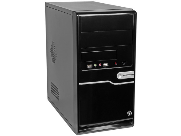 Gabinete TrueBasix Dreamer Micro-ATX con fuente de 500W