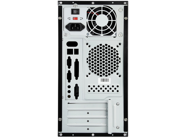 Gabinete TrueBasix Dreamer Micro-ATX con fuente de 500W