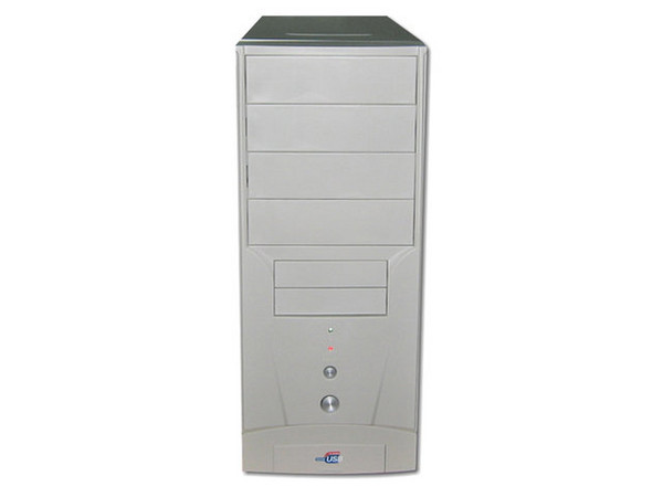 Gabinete TrueBasix Bexa ATX con fuente de 300W