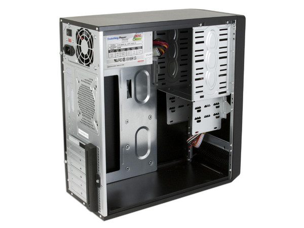 Gabinete True Basix Brooks con fuente de 500W, ATX