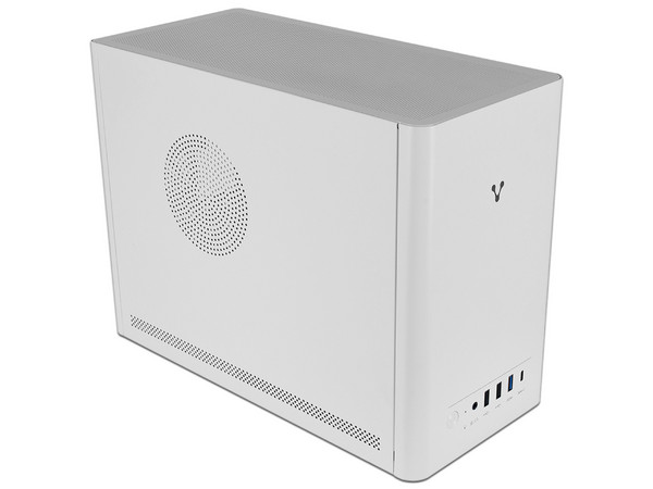 Gabinete Vorago GAB-210, Mid-Tower, Micro-ATX, (Incluye Fuente de Poder de 500W), Color Blanco.