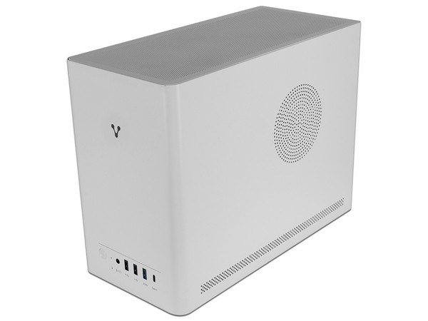 Gabinete Vorago GAB-210, Mid-Tower, Micro-ATX, (Incluye Fuente de Poder de 500W), Color Blanco.