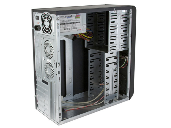 Gabinete Vorago Umbra ATX con fuente de 500W