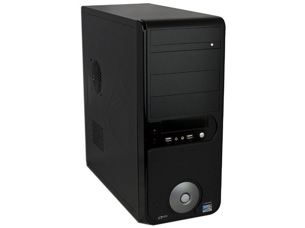 Gabinete Vorago Umbra ATX con fuente de 500W