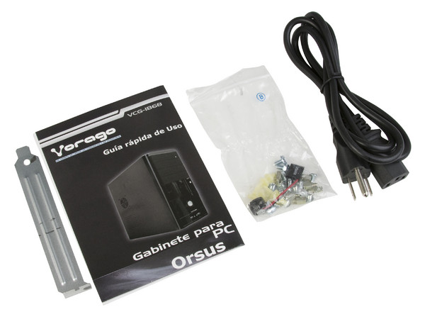Gabinete Vorago ORSUS ATX con fuente de 500W