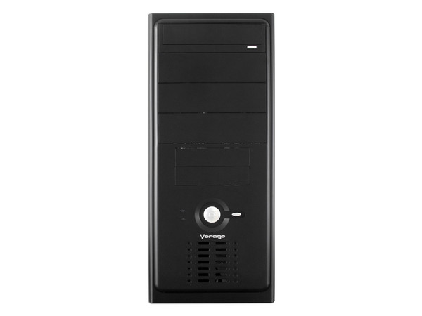 KIT Vorago de Gabinete (500W), Teclado y Mouse. Color Negro