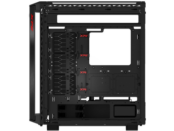 Gabinete Gamer XPG Battlecruiser II, Mid-Tower, ATX, (No Incluye Fuente de Poder). Color Negro.