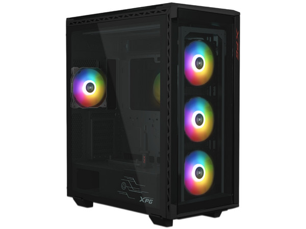 Gabinete Gamer XPG Battlecruiser II, Mid-Tower, ATX, (No Incluye Fuente de Poder). Color Negro.