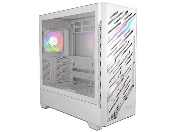 Gabinete XPG STARKER AIR BTF, Mid Tower, ATX, No Incluye Fuente de Poder. Color Blanco.