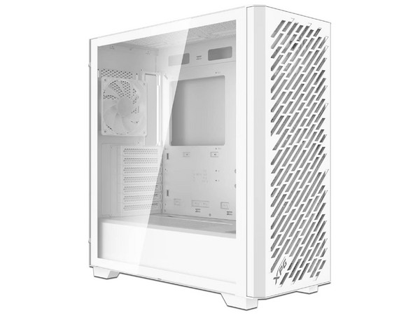 Gabinete XPG VALOR AIR PRO, Mid Tower, ATX, Vidrio Templado, Incluye 4 Ventiladores de 120mm. Color Blanco.