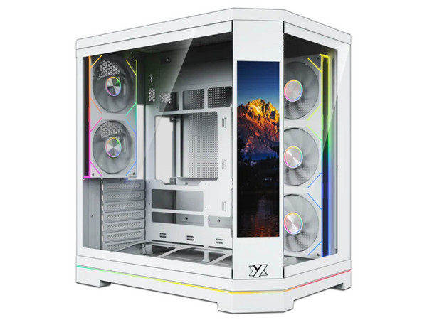 Gabinete XYZ NEUTRON X PRO, Mid Tower, ATX, Pantalla de 9.1