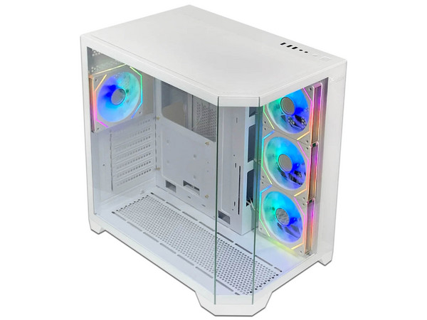 Gabinete Gamer Xzeal XZ150, Mid-Tower, ATX, (No Incluye Fuente de Poder), Color Blanco.