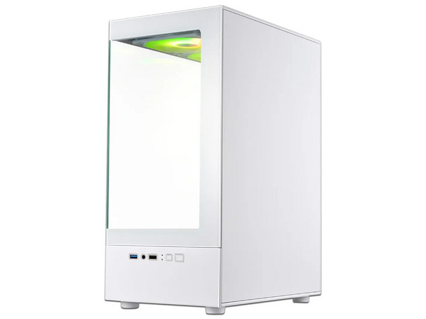 Gabinete Gamer Xzeal X-Zynergy, Mid-Tower, M-ATX/ITX, Incluye 3 Ventiladores RGB, (No incluye fuente de poder), Color Blanco.