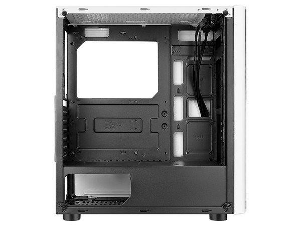 Gabinete Gamer Xzeal XZ110-1, ATX, (Sin Fuente de Poder). Color Blanco.