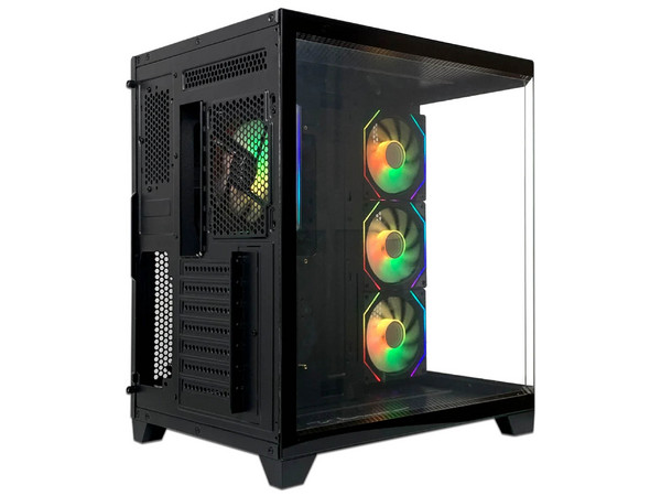 Gabinete Gamer Xzeal X-Tron, Mid Tower, ATX, (No Incluye Fuente de Poder), Color Negro.