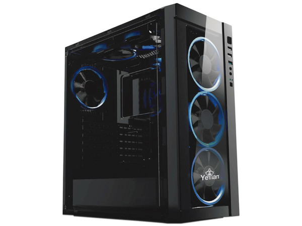 Gabinete Gaming Yeyian BLADE 2100, ATX (no incluye fuente de poder).