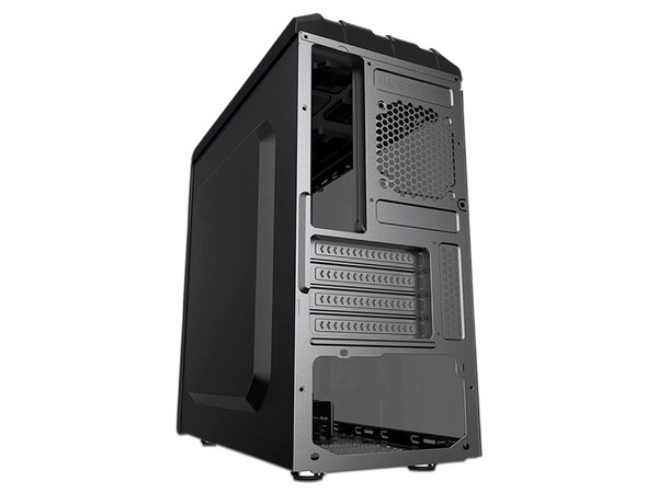 Gabinete Yeyian Kalt 1102, Micro-ATX. Color Negro. (sin fuente de poder).