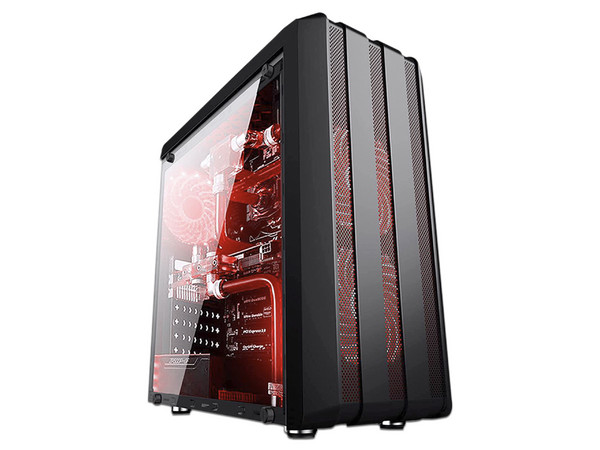 Gabinete Yeyian Kalt 1102, Micro-ATX. Color Negro. (sin fuente de poder).