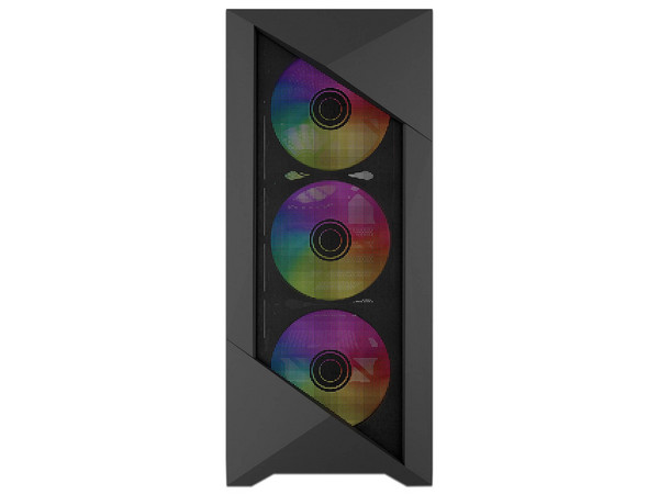 Gabinete Gamer YEYIAN Edge Mid Tower ARGB ATM, M-ATX. Modelo YCM-APEDG-G1.