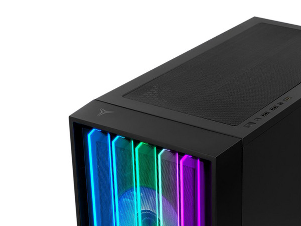 Gabinete Gamer Yeyian MIRAGE  S, Mid-Tower, ATX, (sin fuente de poder). Color Negro.