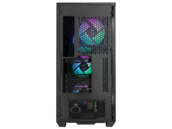 Gabinete Gamer Yeyian MIRAGE  S, Mid-Tower, ATX, (sin fuente de poder). Color Negro.