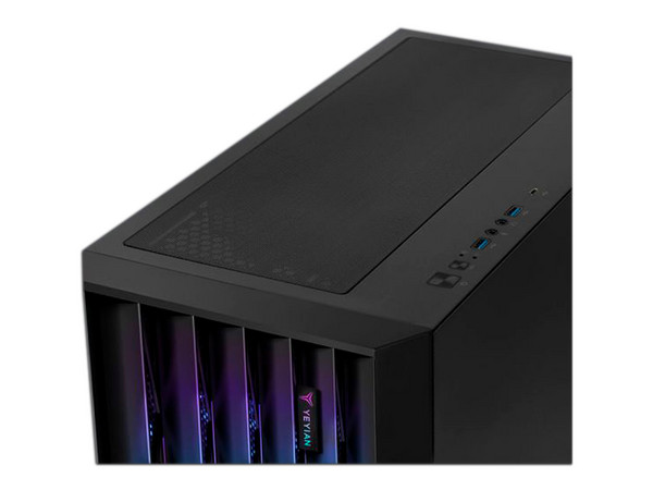 Gabinete Gamer Yeyian YCM-APPHO-02 Phoenix, ATX, Mid-Tower, (no incluye fuente de poder). Color Negro.
