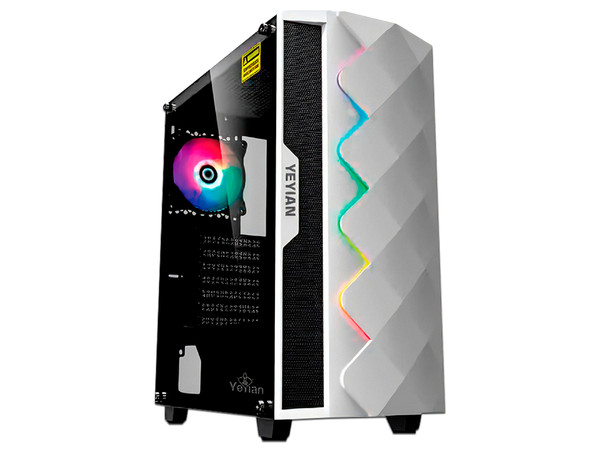 Gabinete Gamer Yeyian ABYSS 2500, ATX (no incluye fuente de poder).