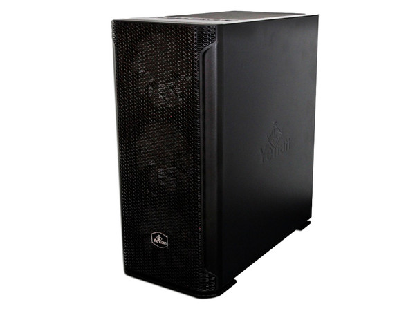 Gabinete Yeyian Hollow 2500, ATX, RGB, (Fuente de poder no incluida).