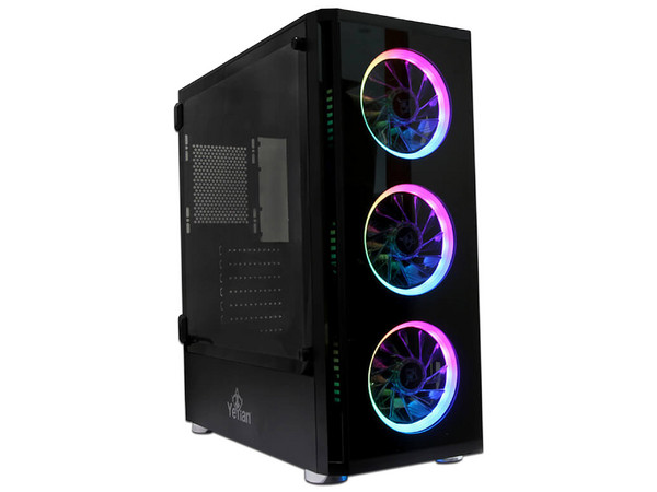 Gabinete Gamer Yeyian Shadow 2200 YGS-68808, ATX(No incluye fuente de poder).