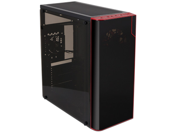 Gabinete Yeyian Vortex 1200, ATX, Sin fuente de poder. Color Negro.