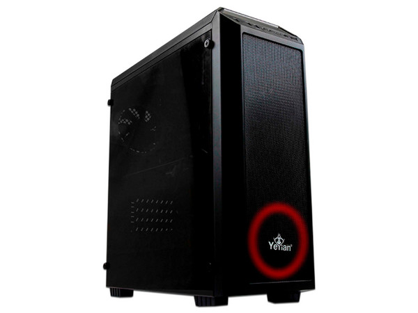 Gabinete Gamer Yeyian YNH-B2101 ATX (No incluye fuente de poder).