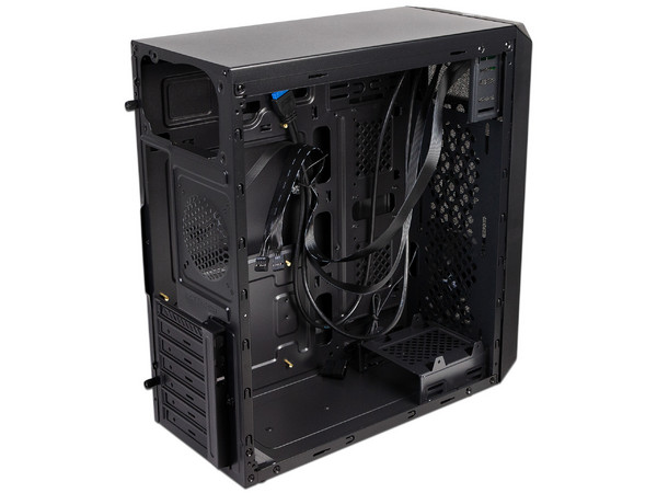 Gabinete Gamer Yeyian YNH-SL900 Stahl 900, ATX, (sin fuente de poder). Color Negro.