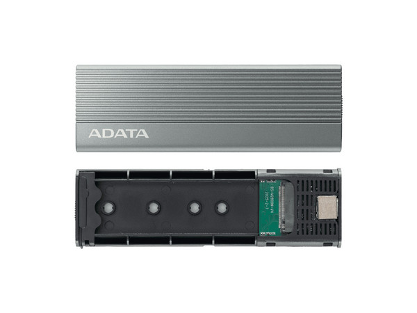 Gabinete ADATA EC680 Para SSD PCIe M.2, USB 3.2 Tipo C, Factor De Forma 2230 2242 2260 2280 EC680CCGY.