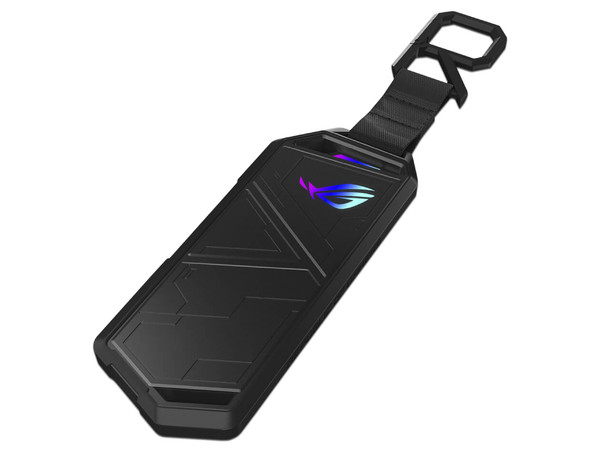 Gabinete ASUS ROG Strix Arion para Unidades de Estado Sólido M.2, Convierte tu SSD (M.2) en un SSD Externo USB-C 3.2. Color Negro.(Iluminación ASUS Aura Sync).