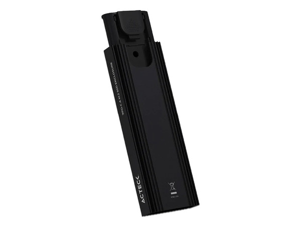 Gabinete Carcasa de Aluminio Acteck USB-C 3.2 de Unidad de estado solido NVME M.2 de hasta 4TB Externo, Soporta M Key y B Key. Color Negro