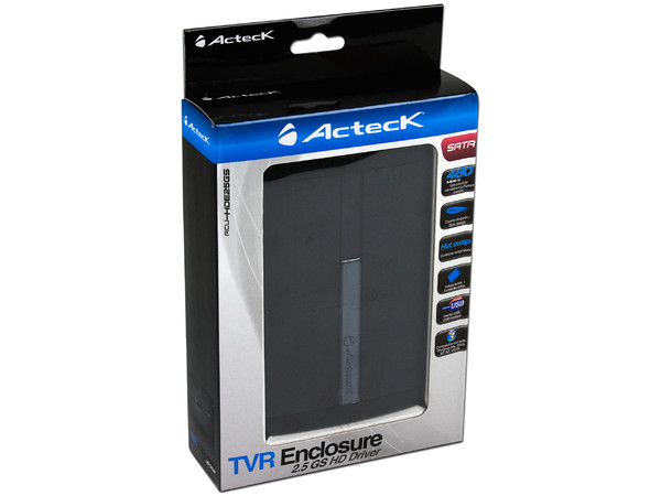 Gabinete Acteck ACU-HDE25GS para Disco Duro de 2.5