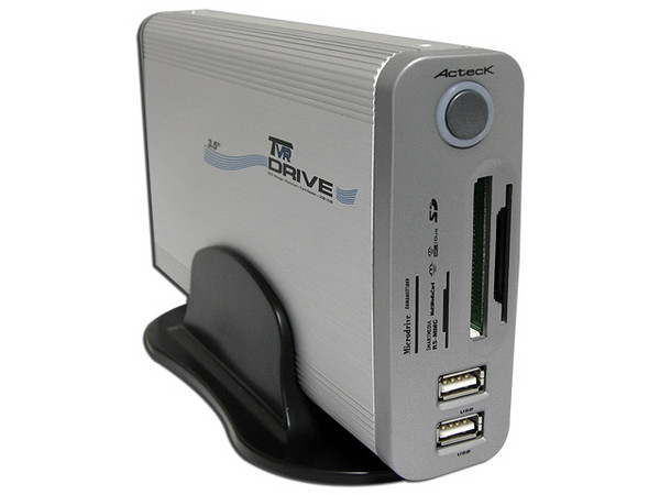 Gabinete Multimedia Acteck TVR para Disco Duro de 3.5